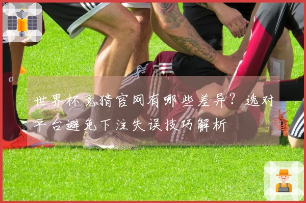 世界杯竞猜官网有哪些差异？选对平台避免下注失误技巧解析