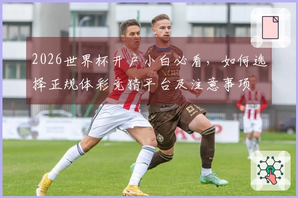 2026世界杯开户小白必看，如何选择正规体彩竞猜平台及注意事项