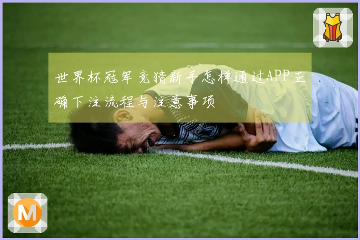 世界杯冠军竞猜新手怎样通过APP正确下注流程与注意事项