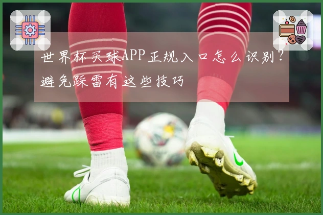 世界杯买球APP正规入口怎么识别？避免踩雷有这些技巧
