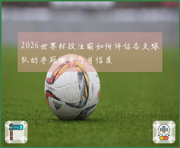 2026世界杯投注前如何评估各支球队的夺冠概率与可信度